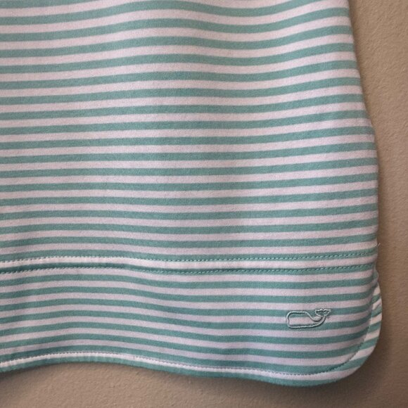 VINEYARD VINES Girls Sankaty T-Shirt Dress S 7-8 Toddler Girl Blue Stripes - Picture 6 of 10